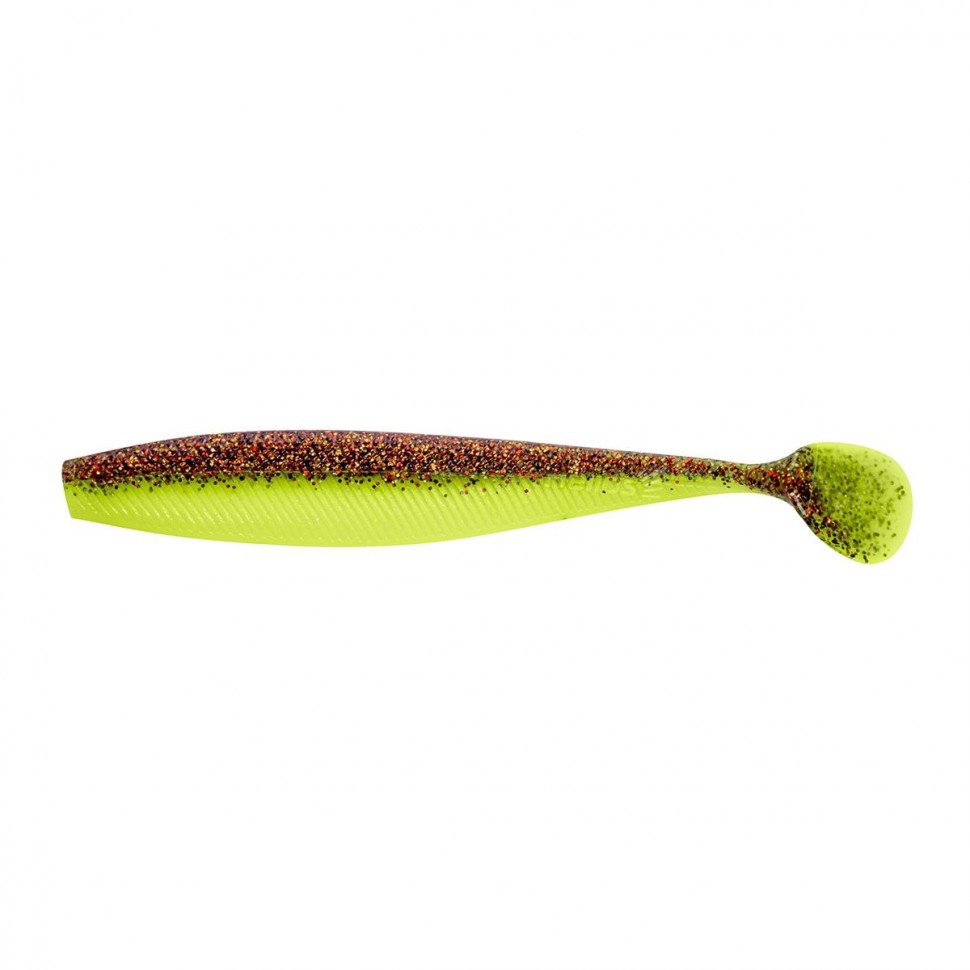 Виброхвост Helios Trofey 5.5"/14 см, цвет Golden Lime 4 шт HS-25-048 , 